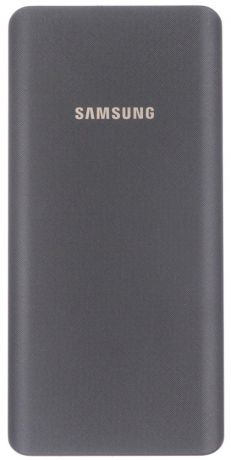 Портативное зарядное устройство Samsung EB-P3000C 10000 мАч + переходник USB Type-C (серебристо-серый)