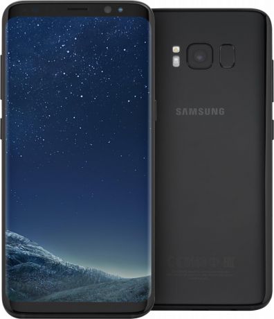 Мобильный телефон Samsung G950 Galaxy S8 (черный бриллиант)