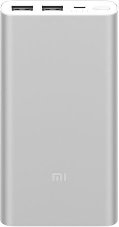 Портативное зарядное устройство Xiaomi Mi Power Bank Pro 2S 10000 мАч (серый)