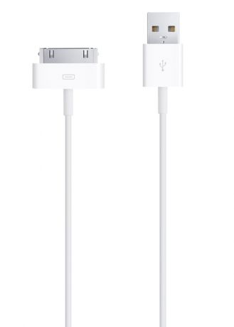 Кабель Apple Dock connector to USB MA591G/C (белый)