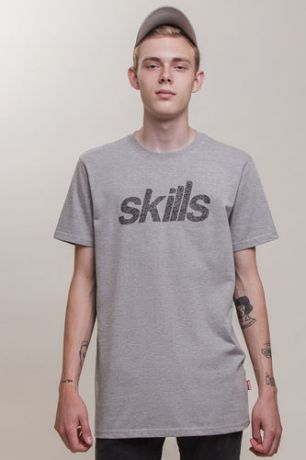 Футболка SKILLS Promodel #1 (Heather Grey, XL)