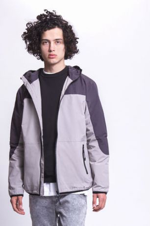 Ветровка SKILLS Delta Fully Zipped (Grey/Grey, XL)