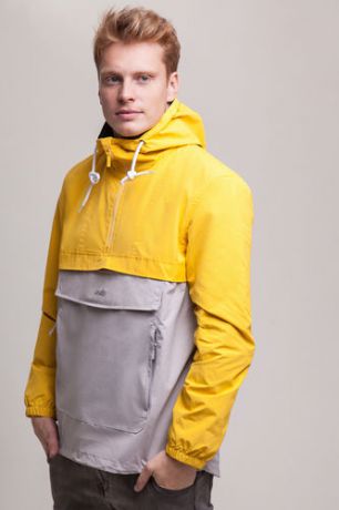 Анорак SKILLS Colorblock (Yellow/Grey, 2XL)