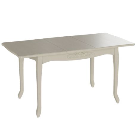 стол раскладной БРИСТОЛЬ 1200(1600)x800мм слоновая кость