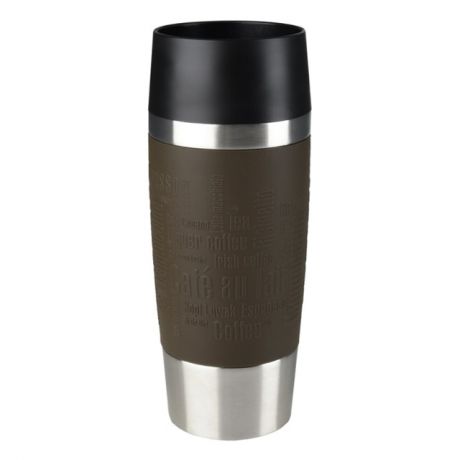 термокружка EMSA Travel Mug 360 мл сталь/пластик коричневый