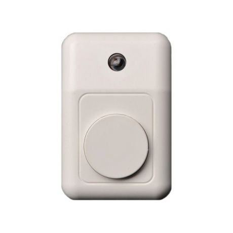 кнопка для звонка со световым индикаторoм белая