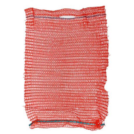 мешок-сетка с завязками 30х47см красный