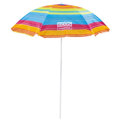зонт пляжный ECOS 160см складная штанга 165см