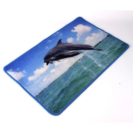 коврик д/ванной OFELIS Дельфин 40х60 см синий