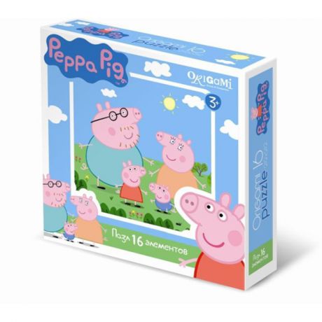 пазлы Peppa Pig 16A