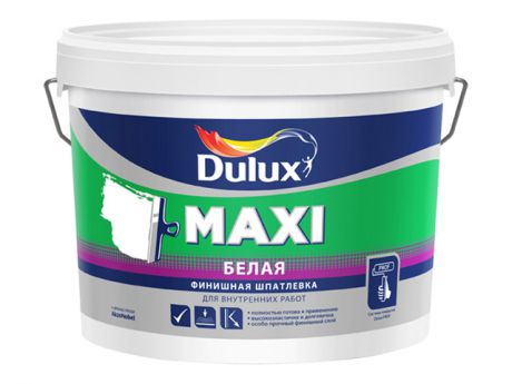шпатлевка готовая DULUX Maxi 10л
