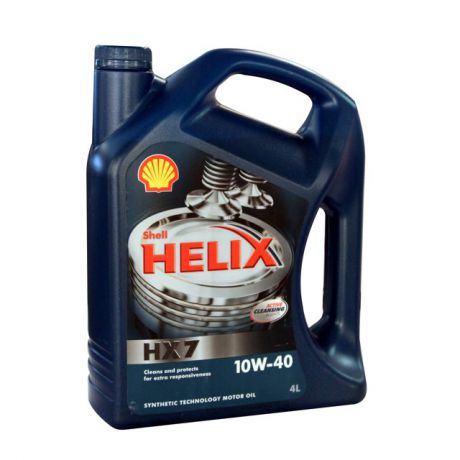 масло моторное SHELL Helix HX7 10W40 4л