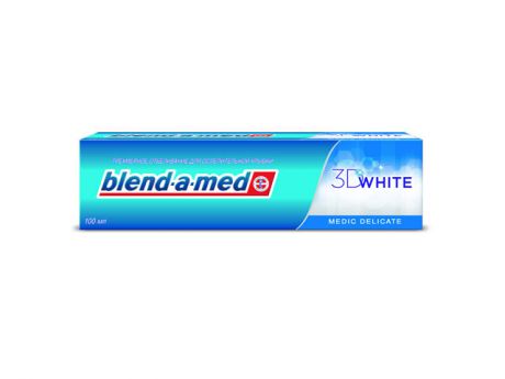 паста зуб. BLEND-A-MED 3D White Медик 100мл