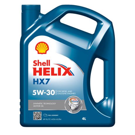 масло моторное SHELL Helix HX7 5W30 4л