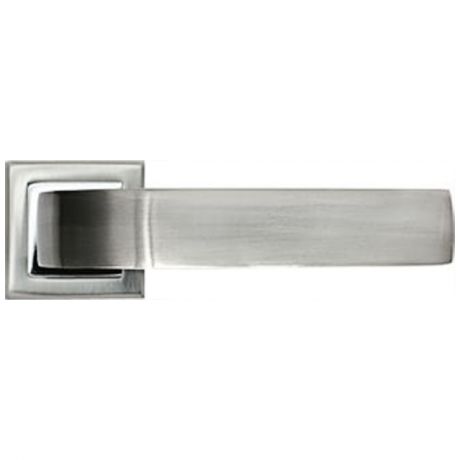 ручка дверная RUCETTI 15-S SN/CP никель сатиновый/хром