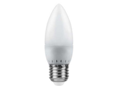 лампа светодиодная SAFFIT 7Вт E27 560лм 2700K 230В свеча