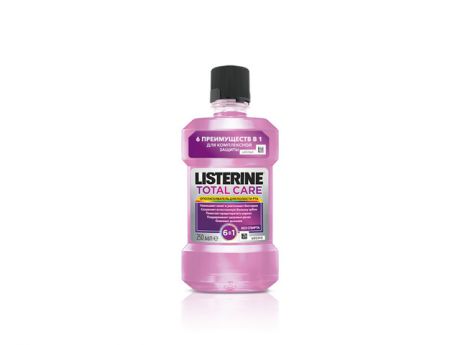 ополаскиватель LISTERINE Total Care 250мл д/полости рта