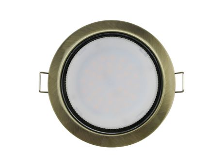 cветильник встраиваемый GX53 Черненая бронза, без лампы