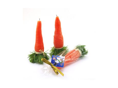 свеча Нос-морковка 40х40х170мм