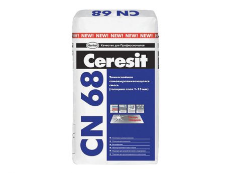 самовыравниватель д/пола CERESIT CN 68 25 кг 1-15 мм