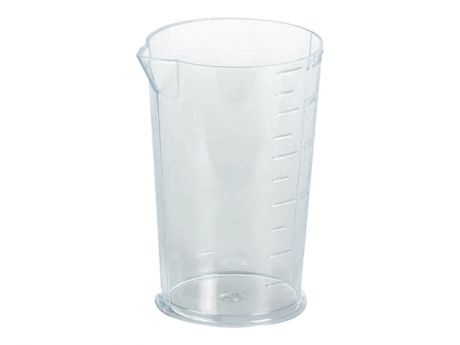 стакан мерный 0,25л прозрачный, пластмасса