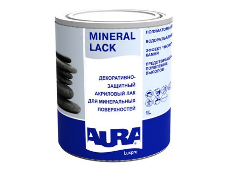 лак акриловый AURA Mineral Lack 1л декоративно-защитный