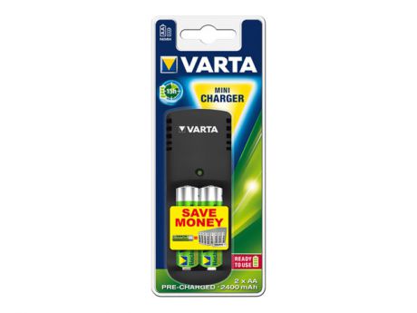 зарядное устройство VARTA Mini Charger 2x2400mAh
