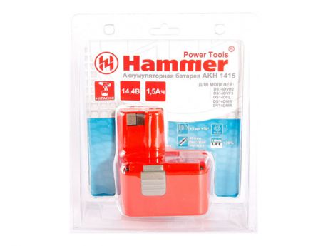 аккумулятор HAMMER AKH1415 14,4В NiCD 1,5Ач для HITACHI