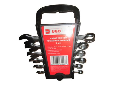 набор ключей комбинированных UGO LOKS 8-17мм 6 предметов