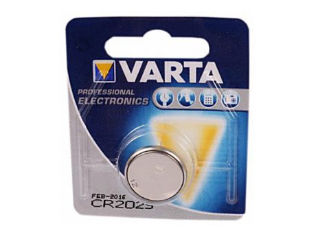 батарейка VARTA ELECTRONICS CR 2025 1шт