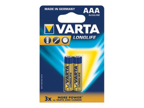 батарейка VARTA LONGLIFE AAA блистер 2шт
