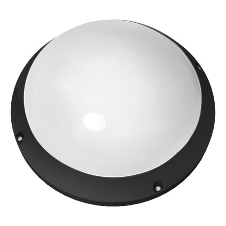 светильник светодиодный влагостойкий 12Вт IP65 черный