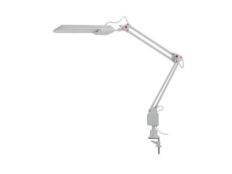 лампа настольная KANLUX Heron KT017C-W на струбцине белый