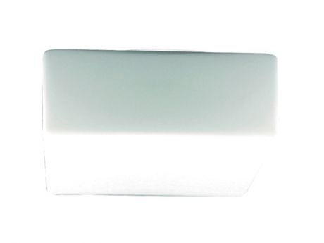 светильник настенно-потолочный Tablet 2х60Вт E27 230В металл крашеный белый