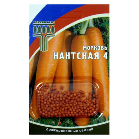 семена морковь Нантская 4 драже