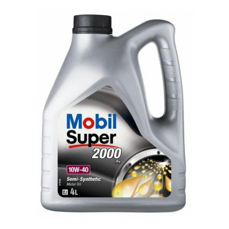 масло моторное MOBIL Super 2000x1 10W40 4л