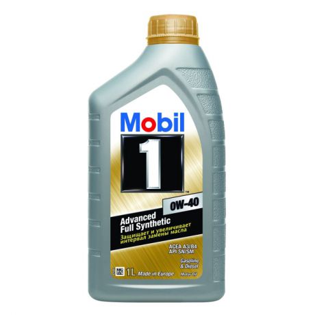 масло моторное MOBIL 1 FS 0W40 1л