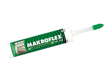 герметик силиконовый MAKROFLEX NX108 нейтральный 290мл белый