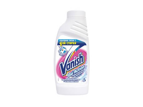 пятновыводитель VANISH жидкий д/белого белья 450мл