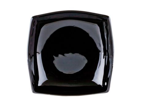 тарелка LUMINARC Квадрато черный 19см глубокая стекло