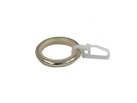 кольцо D16 стандартное ОСТ, сталь с крючком (уп.10шт)