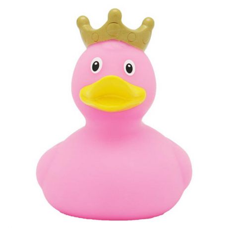 игрушка Уточка в короне розовая 8,5см