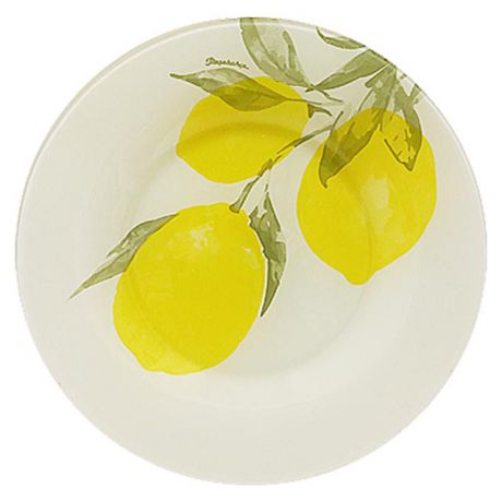 тарелка PASABAHCE Lemon 19,5см дес. стекло