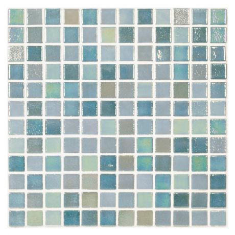 мозаика стеклянная 31,7х31,7х0,4 Perla Green, зел-голубая
