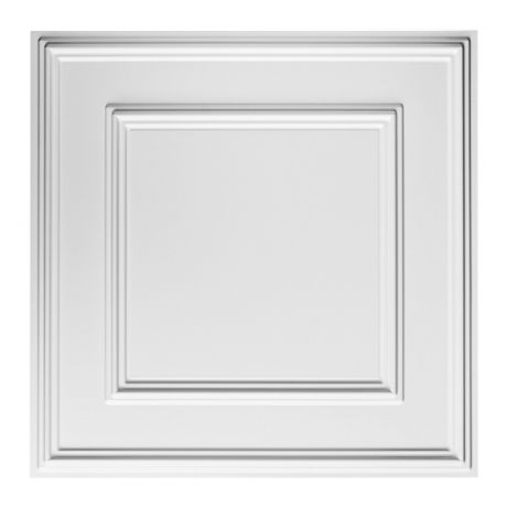 панель облицовочная ПВХ RAKITTA Палермо 3D 595х595х10мм белы