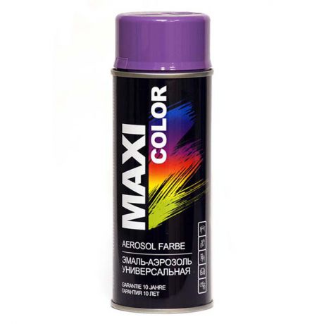 эмаль аэрозольная MAXI COLOR 400мл фиолетовая