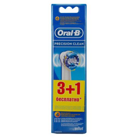 насадка д/зубной щетки ORAL-B EB20 Precision Clean 3+1шт