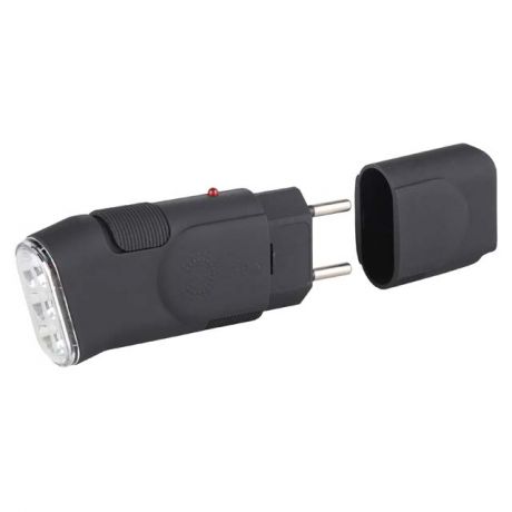 фонарь ручной SDA10M ЭРА 3хLED аккум., пластик, черный