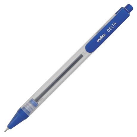 ручка шариковая DELTA автоматическая 0.7мм масляные чернила синяя