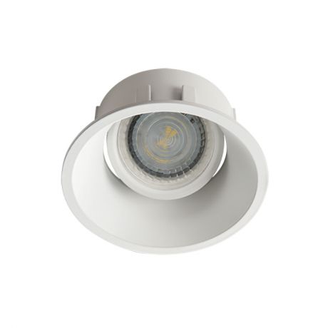 светильник встраиваемый KANLUX Ivri 220В GU5.3/GX5.3/GU10 max35Вт белый